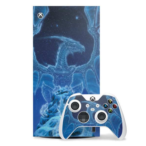 Ed Beard Jr. Winter Spirit Dragon by Ed Beard Jr Xbox Series X Skins